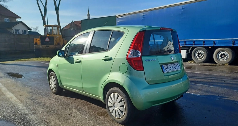 Suzuki Splash cena 8400 przebieg: 181000, rok produkcji 2008 z Kościerzyna małe 79